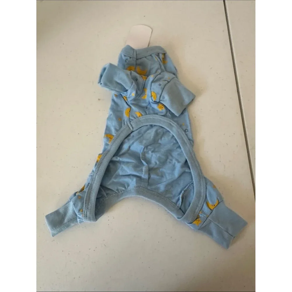 Pawz Road Baby Blue Dog Pajamas Size Small Adorable Pet Loungewear